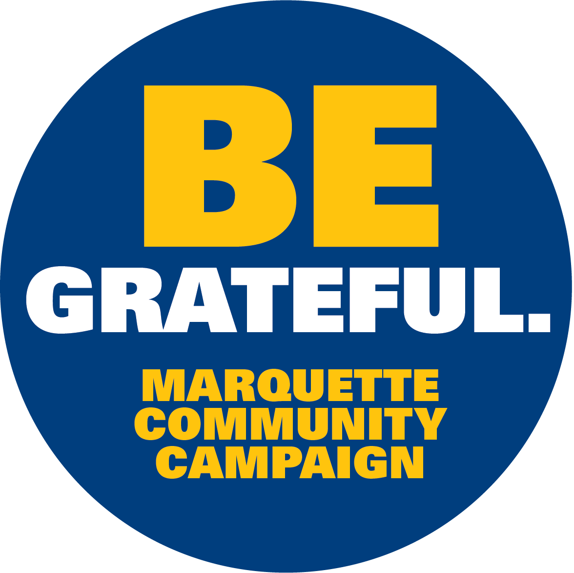 Be Grateful Badge