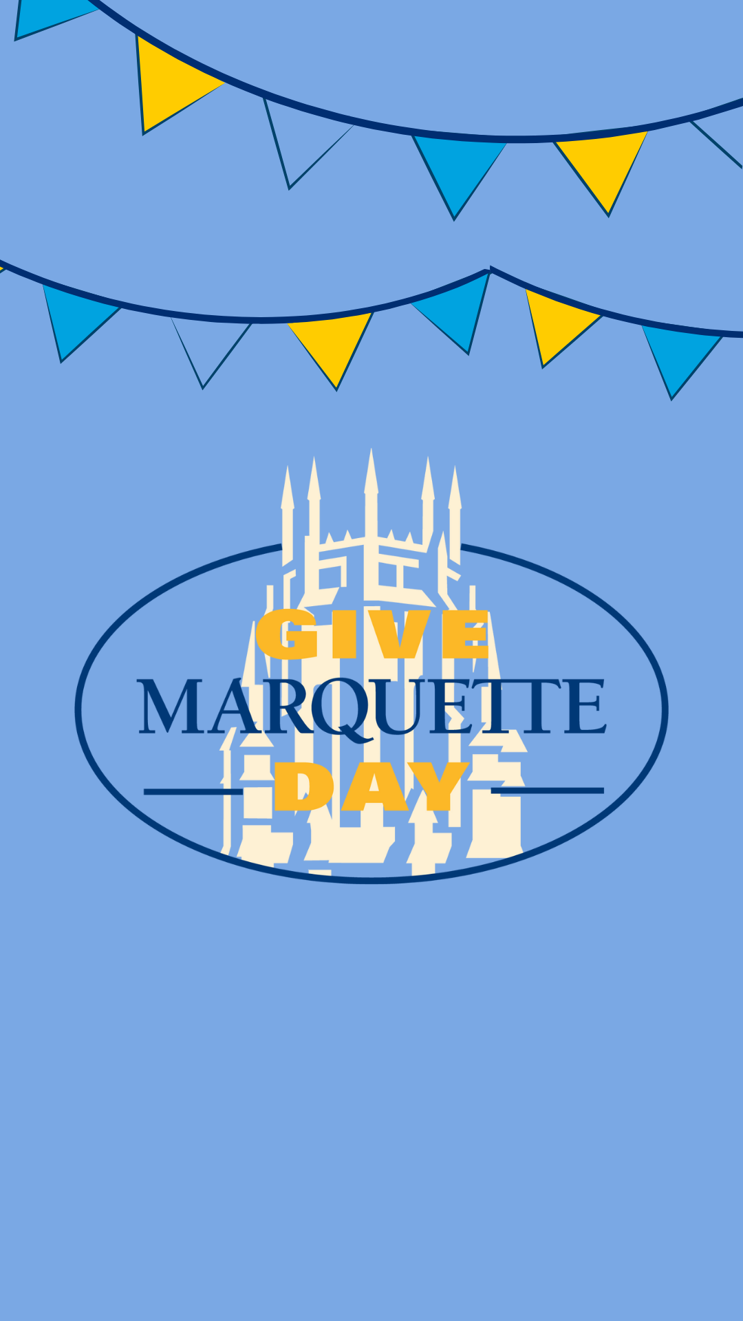 Give Marquette Day 2022 graphic for Instagram Story
