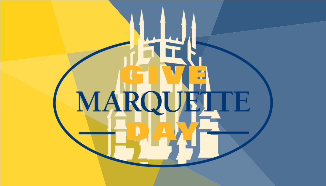 Give Marquette Day 2022 graphic for Facebook, Twitter, Linkedin