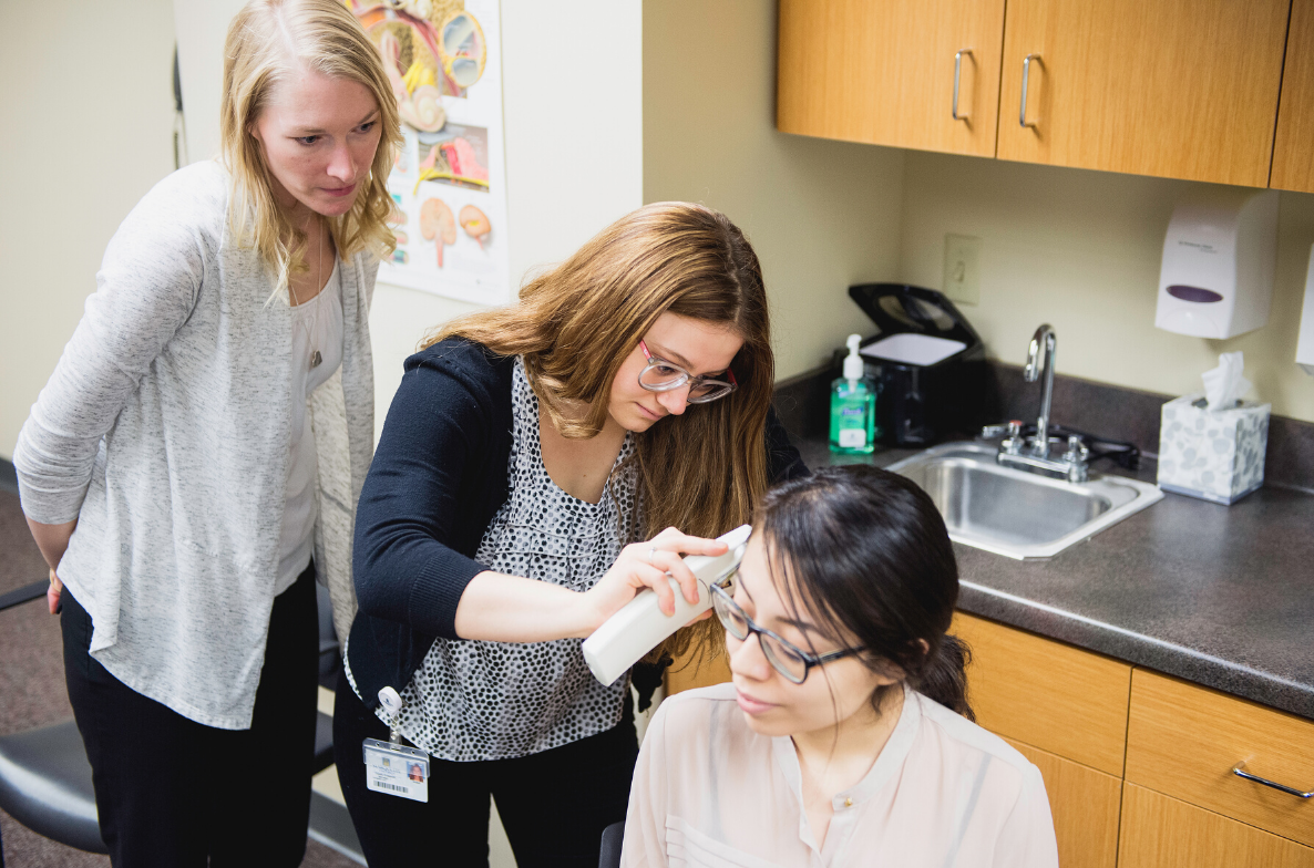 Student learning within the Speech Pathology and Audiology Department